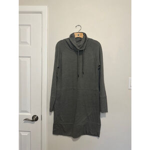 Women’s Prana Grey sweater dress size large